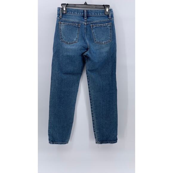 ALICE Women's Medium Blue Distressed Skinny Leg Regular-Fit Jeans SZ S(1) - Picture 2 of 10